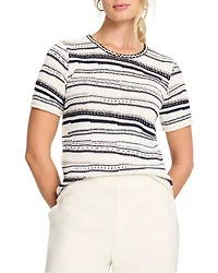 Shoreline Mix Knit Tee