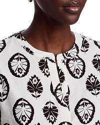 Split Neck Blouse