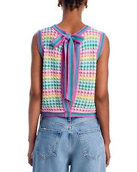 The Open Back Knit Top