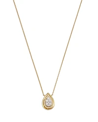 Bloomingdale's Fine Collection Diamond Cluster Pendant Necklace