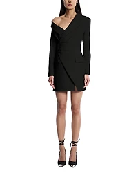 Bcbgmaxazria Asymmetric Off-the-Shoulder Dress