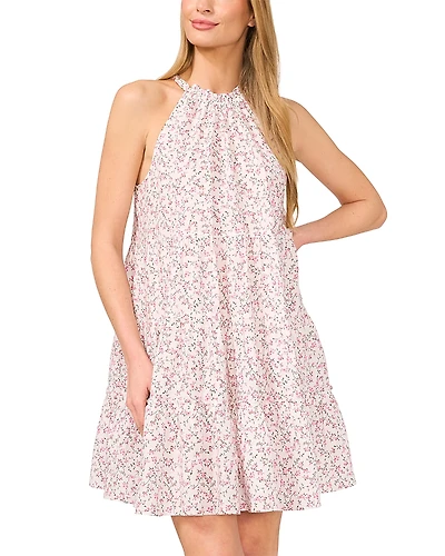 CeCe Tiered Halter Dress