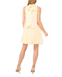 High Neck A Line Dress