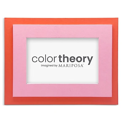 Mariposa Tiered Tangerine and Pink Frame