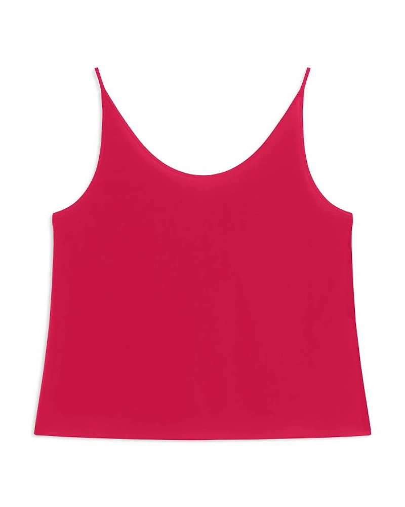 Cadasa Silk Scoop Neck Camisole
