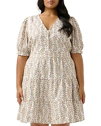 Estelle Plus La Croisette Embroidered Dress