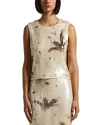 Sequin Sleeveless Camisole