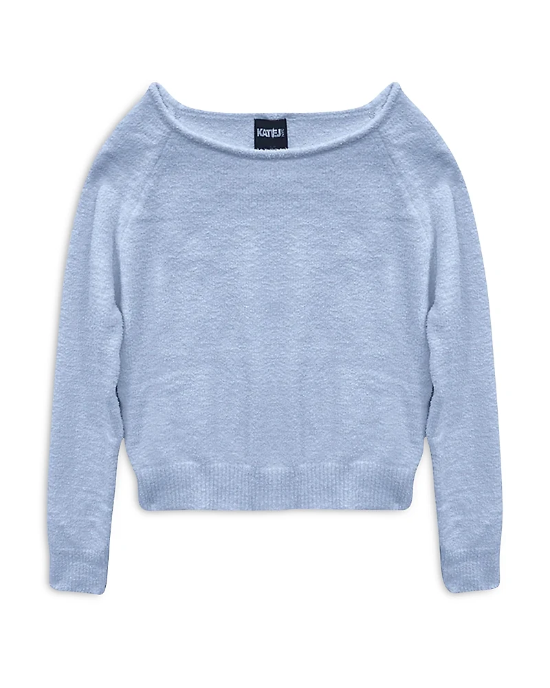 KatieJnyc Girls' Tween Parker Off Shoulder Top - Big Kid