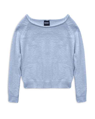 KatieJnyc Girls' Tween Parker Off Shoulder Top - Big Kid