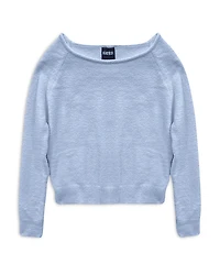 KatieJnyc Girls' Tween Parker Off Shoulder Top - Big Kid