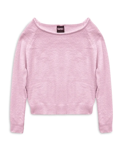 KatieJnyc Girls' Tween Parker Off Shoulder Top - Big Kid