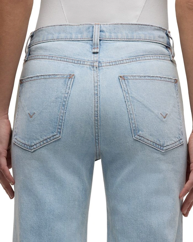 Rosie High Rise Wide Leg Jeans Rearview