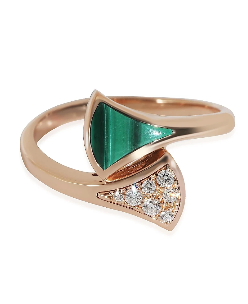 Pre-Owned Bvlgari Diva's Dream 18k Yellow Gold Ring