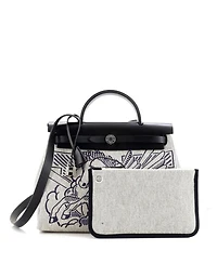 31 Herbag Zip Pegase Pop Toile and Leather