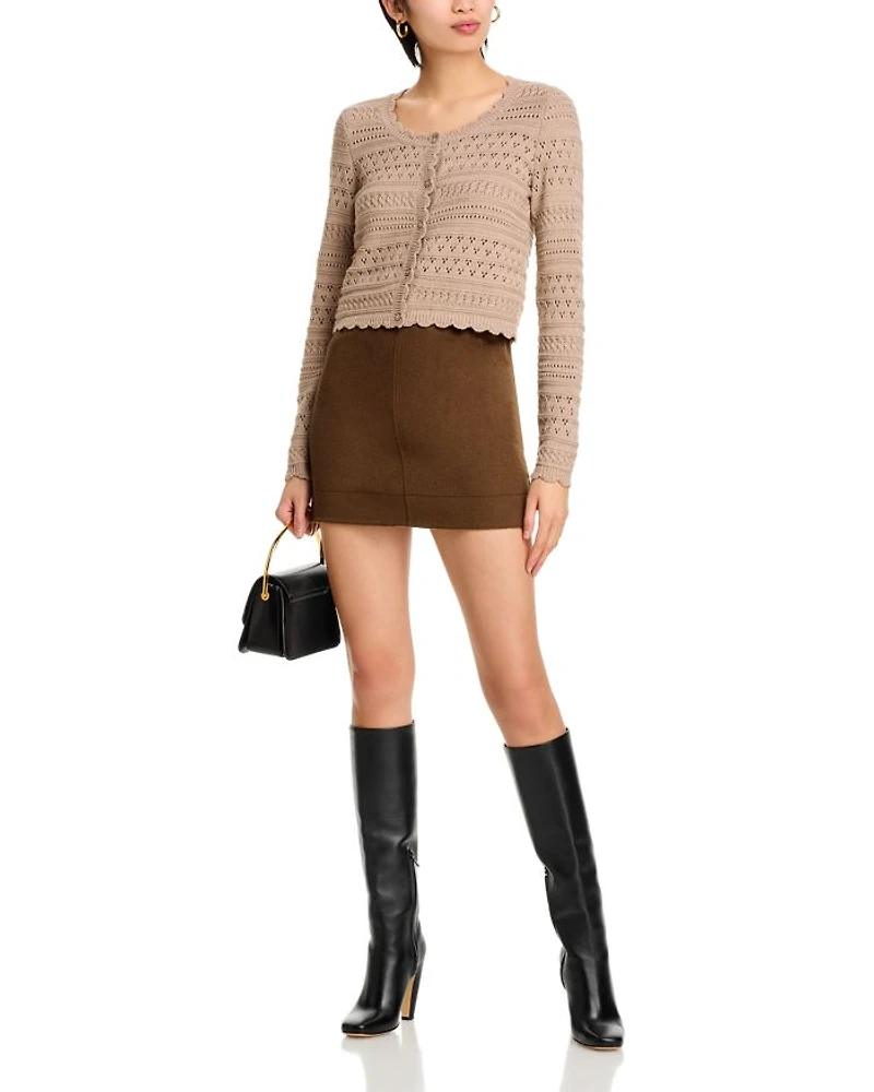 Scoop Neck Cardigan - Exclusive