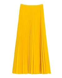 Pleated Maxi Skirt