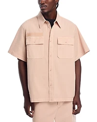 Helmut Lang Relaxed Short Sleeve Uniform Shirt