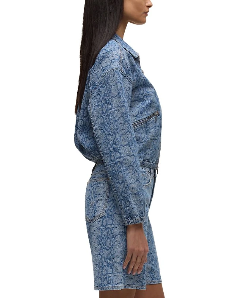 Cropped Zip Jacket