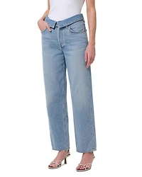 Echo Tapered Foldover Jeans Syllable