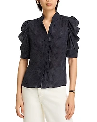 Frame Gillian Silk Top