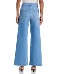 Le Slim High Rise Palazzo Jeans Honeymoon