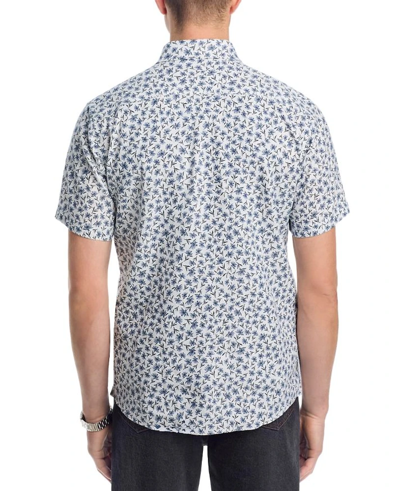 Stretch Linen Roan Slim Fit Shirt