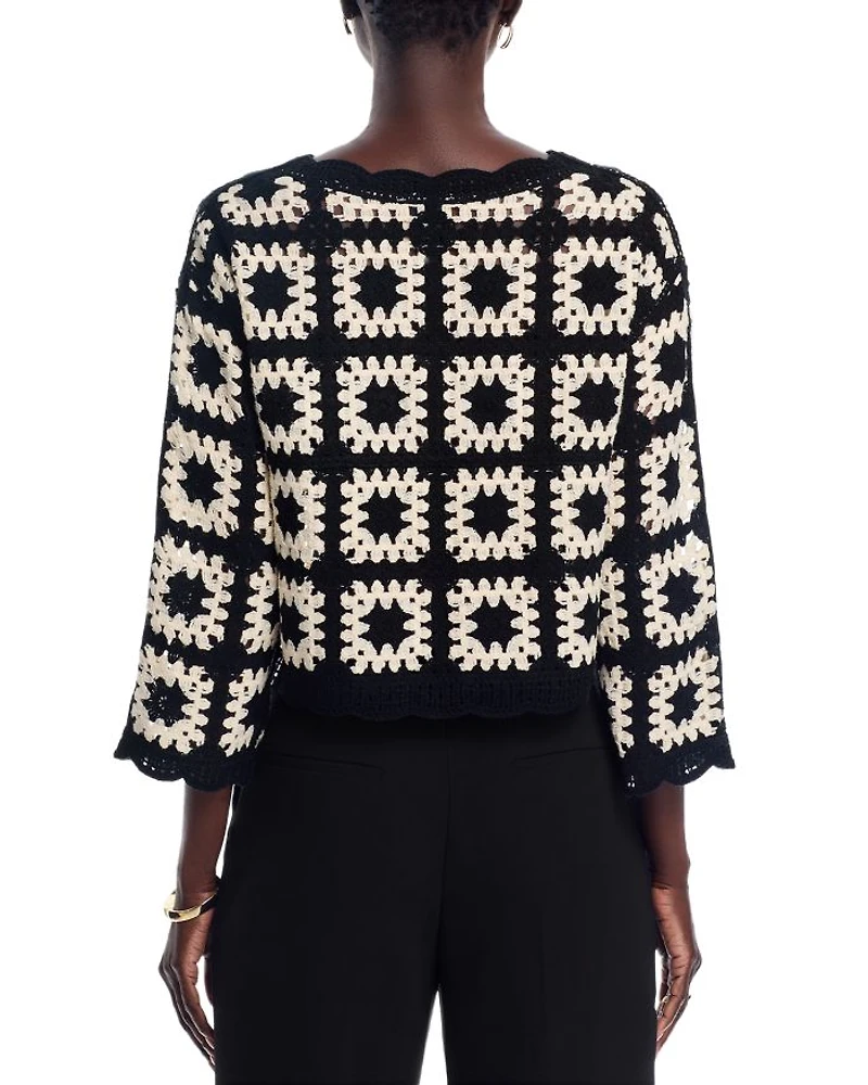 Crochet Pullover Sweater