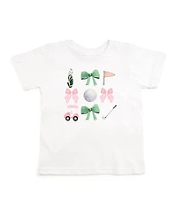 Sweet Wink Girls' Coquette Golf Girl Short Sleeve T-Shirt - Baby