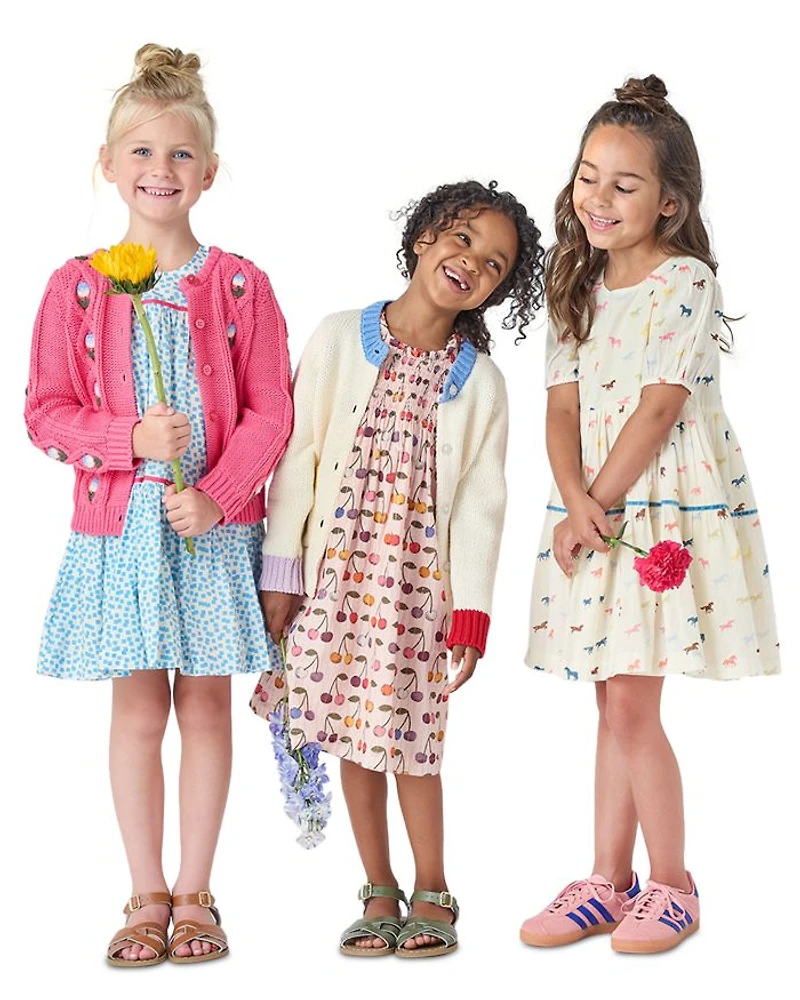 Girls' Cali Color Blocked Cardigan Sweater - Little Kid, Big Kid