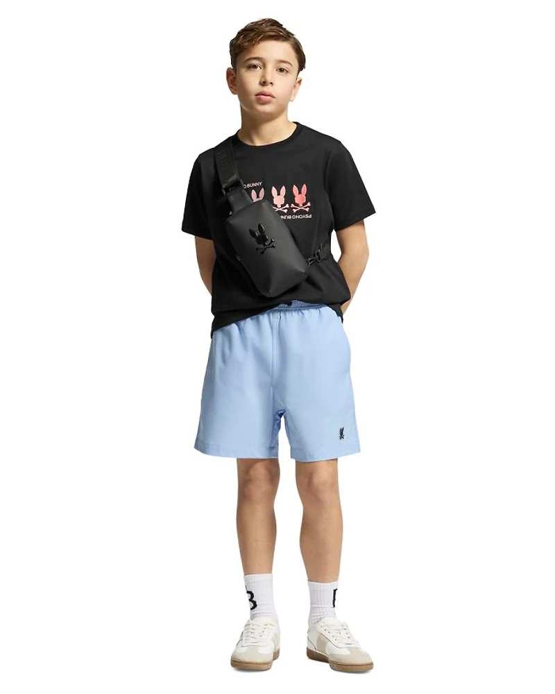 Unisex Kids Oceania Embroidered Graphic Tee - Little Kid, Big Kid
