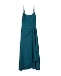 Petite Zoey Drape Slip Dress