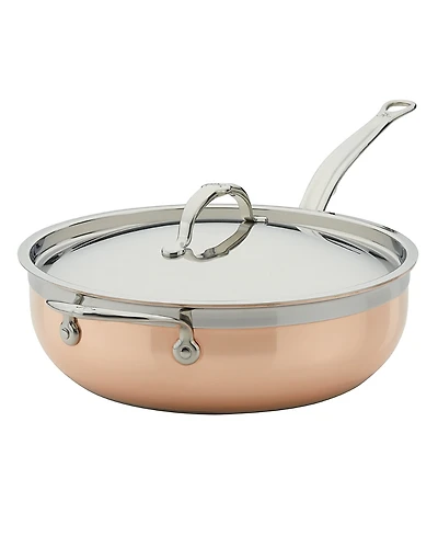 CopperBond -Quart Induction Copper Essential Pan with Lid