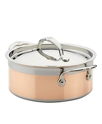 CopperBond 3-Quart Induction Copper Soup Pot with Lid