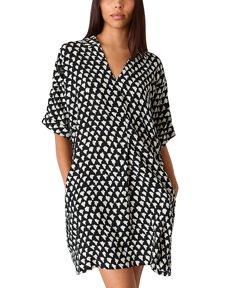 Whistles Triangle Relaxed Short Dress