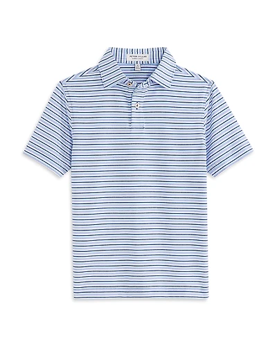 Peter Millar Boys' Avent Youth Performance Jersey Polo - Little Kid, Big Kid