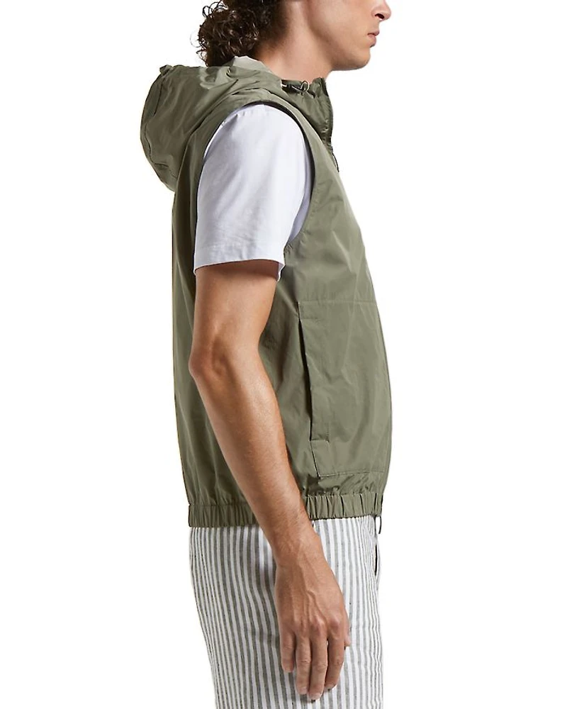 Hooded Double Slider Vest