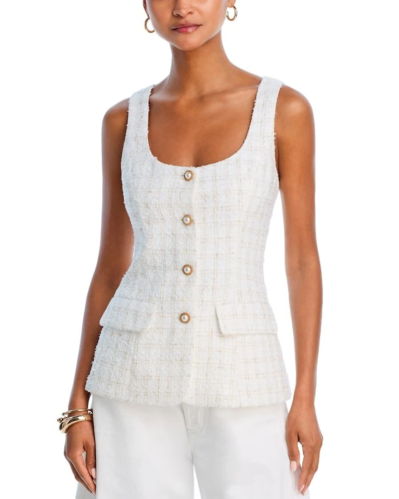 Tweed Vest