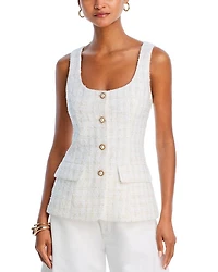Tweed Vest