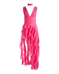 Holly Tiered High Low Dress