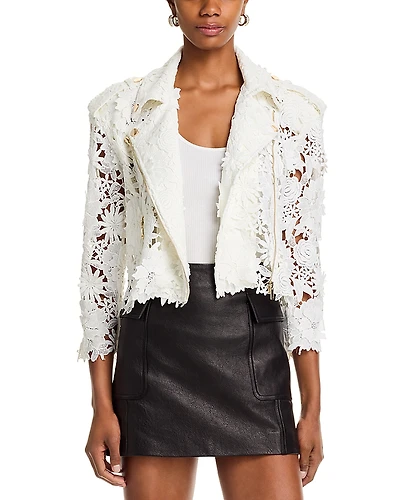 Generation Love Crawford 3D Lace Moto Jacket