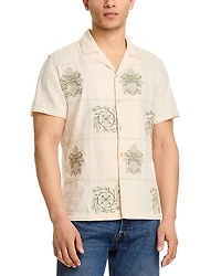 Rails Clairo Quilt Squares Short Sleeve Shirt