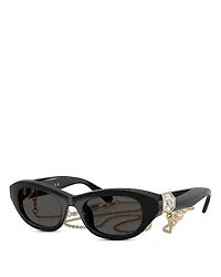Swarovski Pillow Sunglasses, 50mm