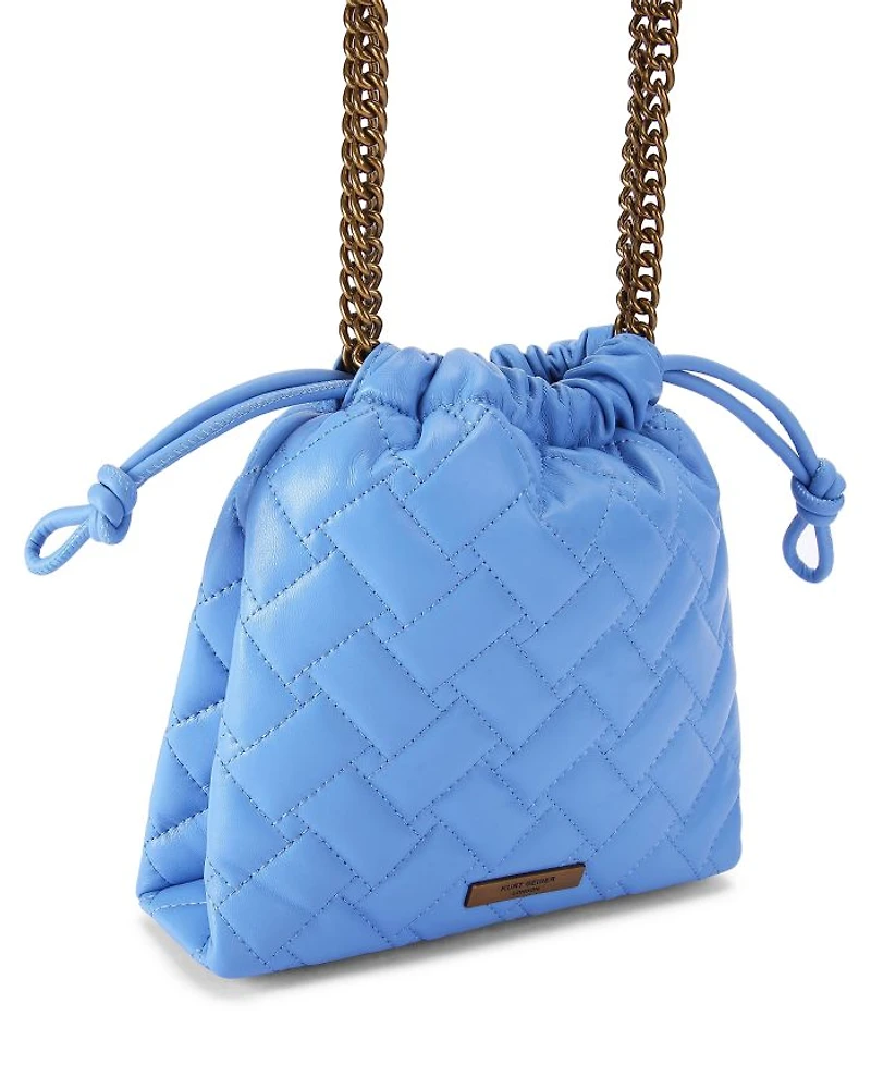 Kensington Small Drawstring Bucket Bag