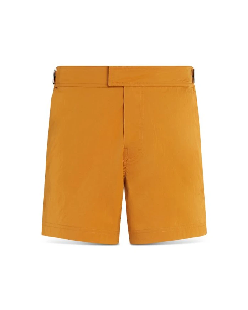 232 Road Brand Mark Mid Length Swim Trunks