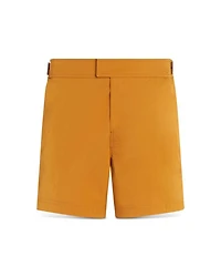 232 Road Brand Mark Mid Length Swim Trunks