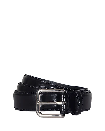 Vince Men's Spazzolato Leather Belt