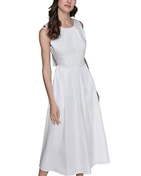 Bow Back Midi Dress