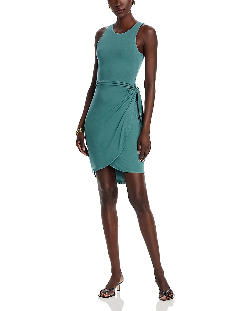 Steve Madden Archer Tie Waist Midi Dress