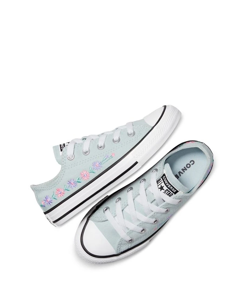 Girls' Chuck Taylor All Star Ox Joyful Florals Lace Up Sneakers - Toddler, Little Kid