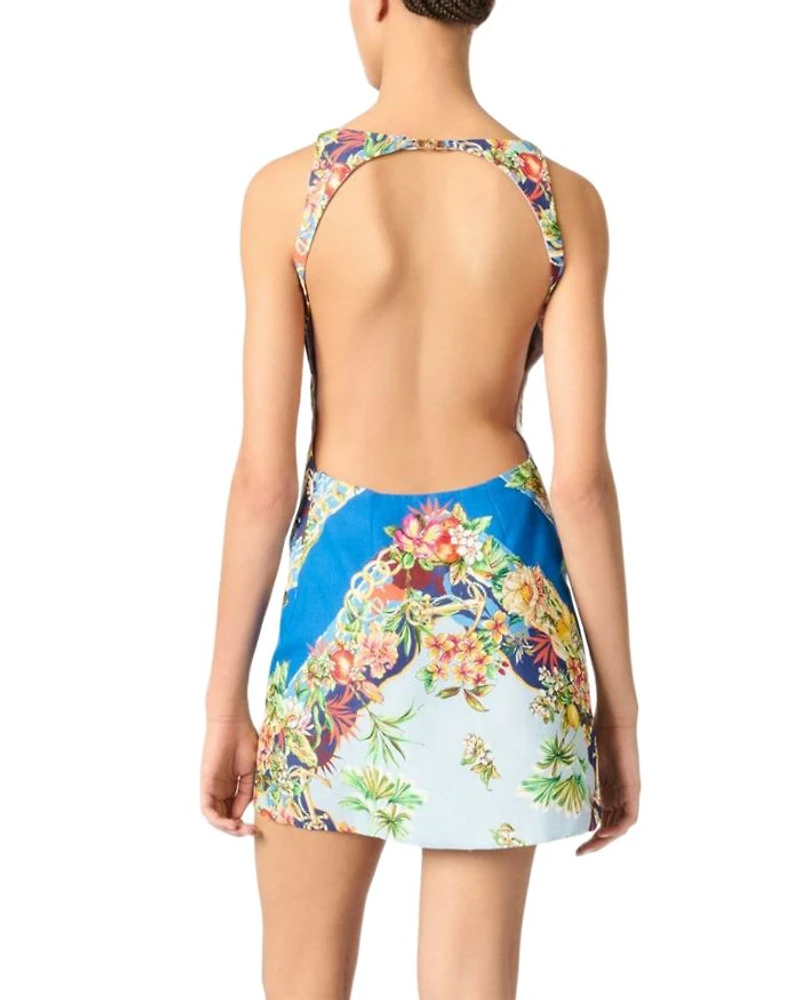 Patterned Shift Dress